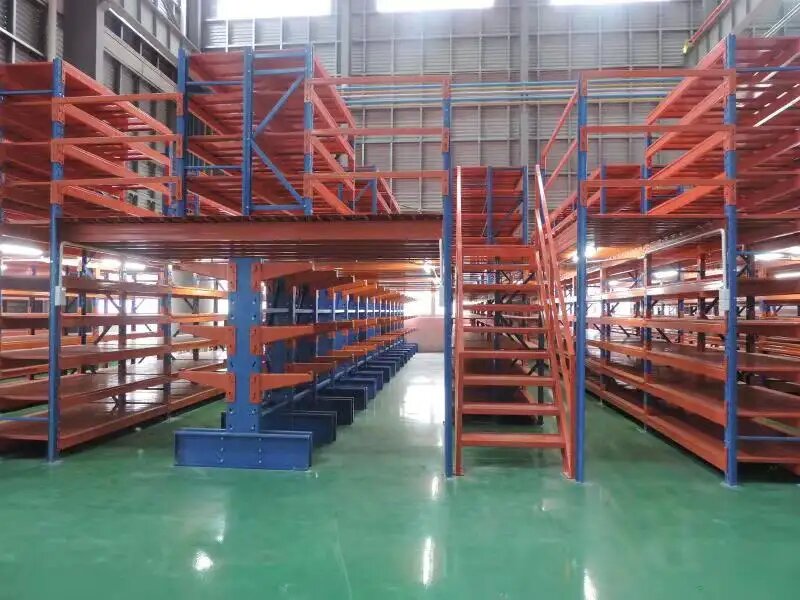 warehouse steel mezzanine racking