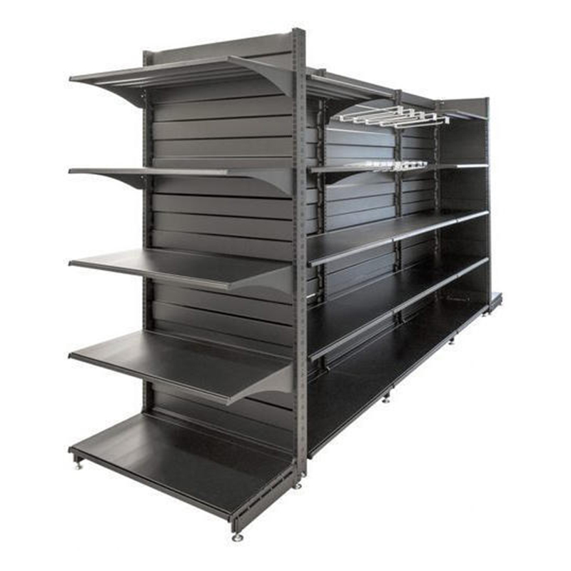Một số cách bố trí kệ siêu thị