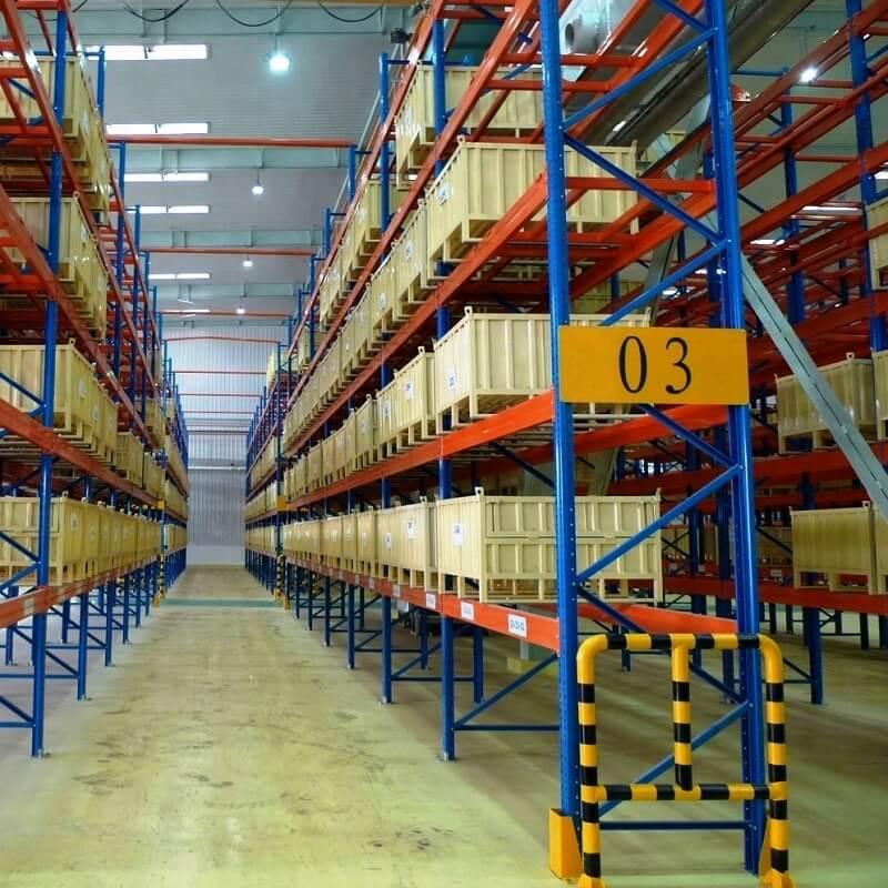 Các biện pháp chống va chạm cho giá đỡ lưu trữ